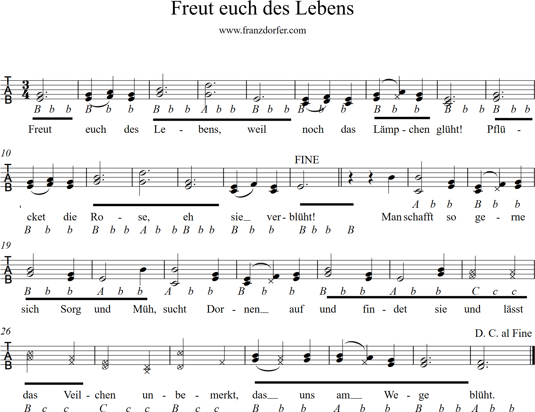 griffschrift lernen, steirische harmonika, freut euch des lebens